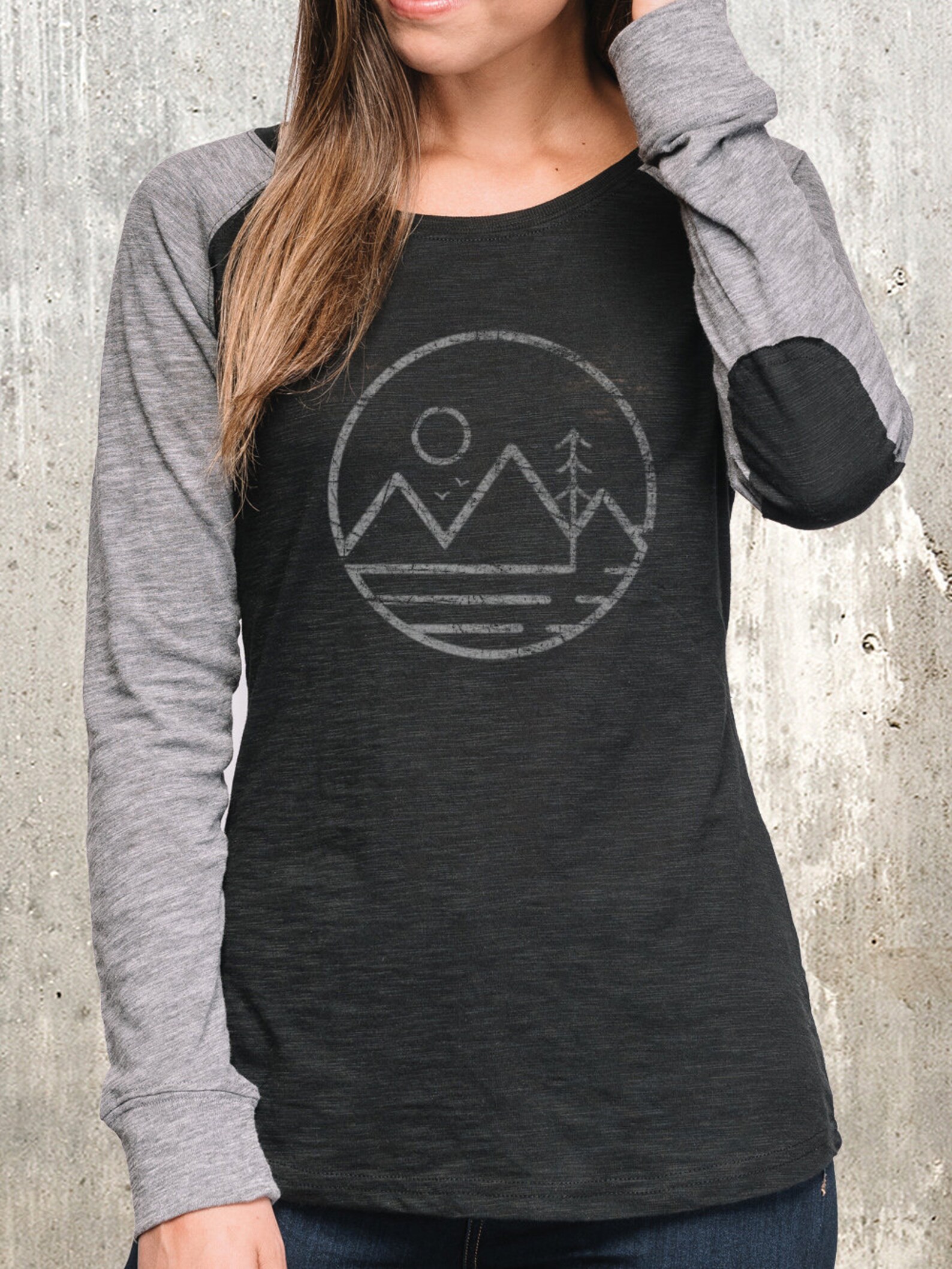 Womens Long Sleeve Camping T Shirts for Women Hiking T Shirt Etsy
