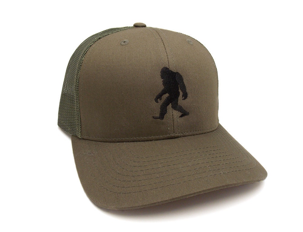 Bigfoot Hat Camping Hat Sasquatch Hat 