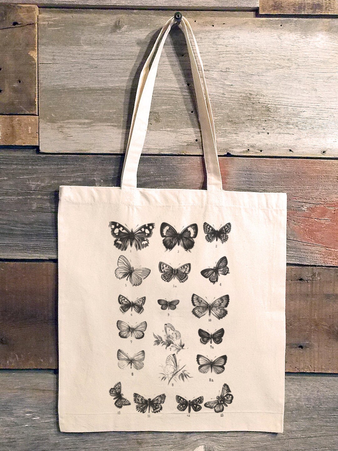 Half and Half Butterfly Tote