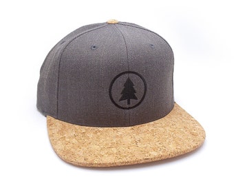 Outdoor Cap - Classic Tree - Cork Hat Snapback Hat Mens Sun Hat Baseball Cap Cork Visor