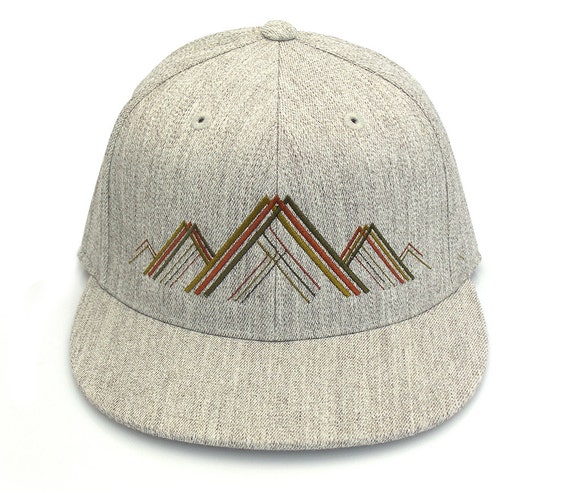 Mountain Baseball Cap Flexfit Hat 