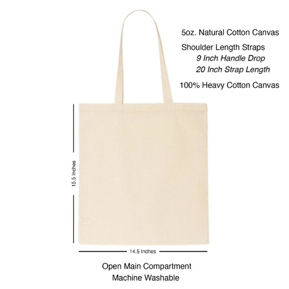 Tote bag handle length cheap