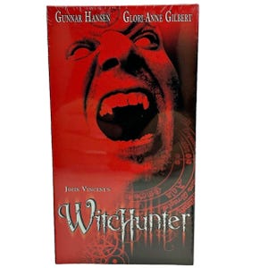 John Vincents Witchunter Dead Alive Productions 2003 VHS Horror SEALED NOS!
