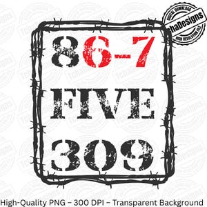 867 5309 Svg - Etsy