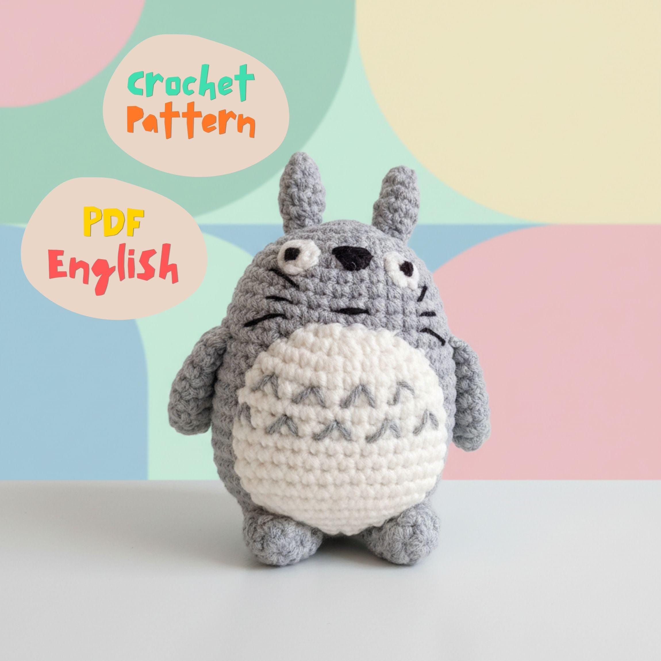 30 Totoro Crochet Patterns for Amigurumi, Gifts, and Home Decor 16 Totoro Keychain Crochet Pattern