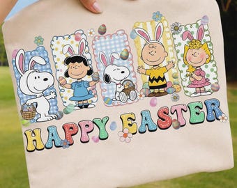 Snoopy Easter Beagle PNG, Peanuts Spring Holiday Graphic (Digital Download)