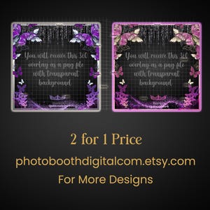 Quinceañera 360 Photo Booth Overlay: Spin Booth Video Frame (Digital Download)