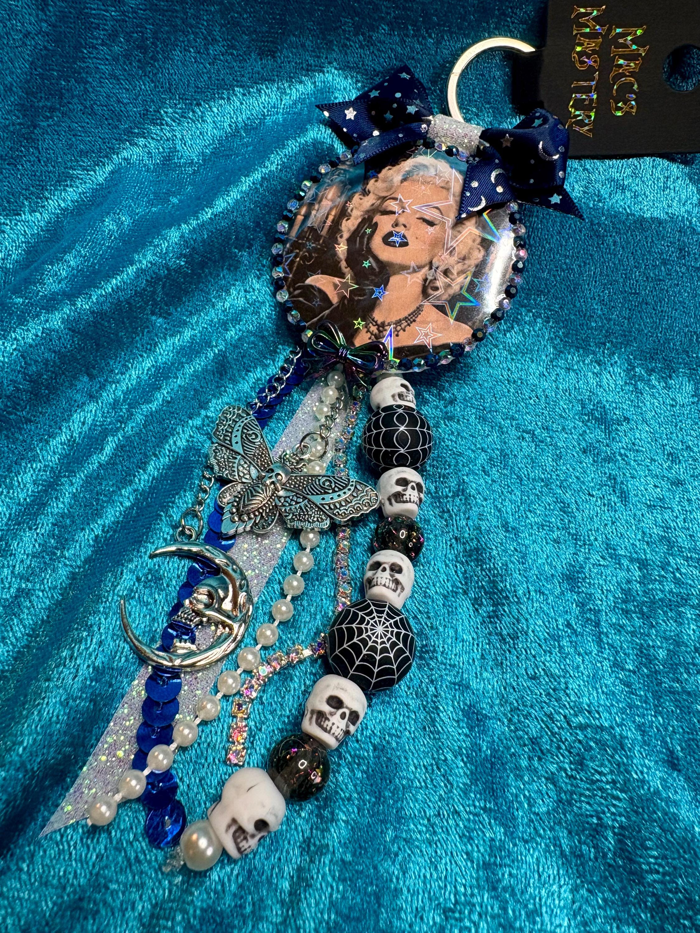 Marilyn Monroe Keychain - Etsy