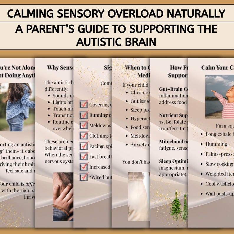 Autism Sensory Overload Guide for Parents | Natural Calming Tools ...
