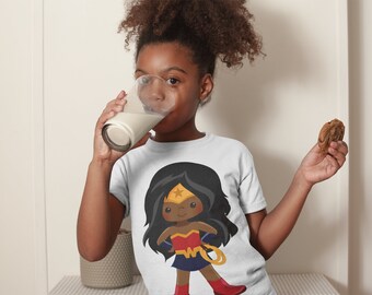 African American Wonder Woman - Etsy
