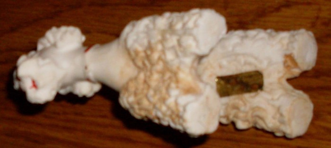 Vintage 1950s Ceramic Weather Pet Poodle Barometer Italy Etsy