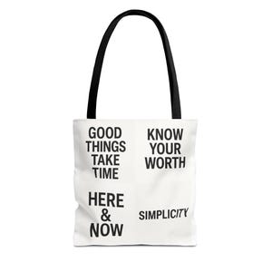 Inspirational Tote Bag