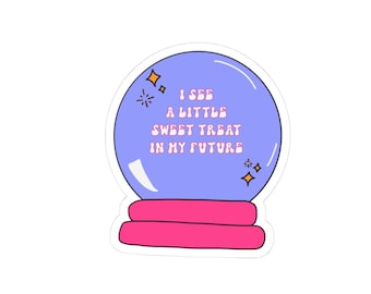 Sweet Treats Future Kiss-Cut Stickers | Fun Planner Decor, Laptop Decals, Gift for Friends, Scrapbooking Supplies, Cute Stationery