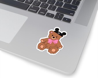 Unbearably Cute Teddy Bear Sticker