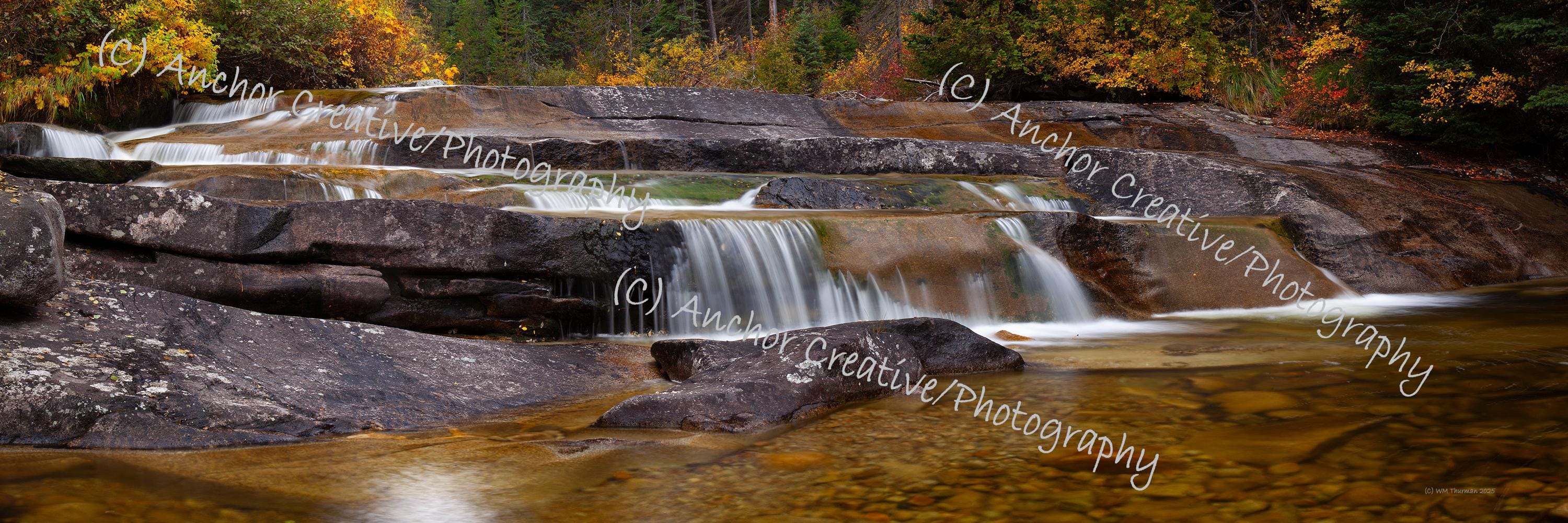 Bitterroot Falls Autumn Image of Waterfalls. Lost Horse Creek Falls, Bitterroot Mtns ...