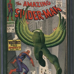 Amazing Spider-Man 48 / CGC 6.0 / 1st Blackie Drago as Vulture