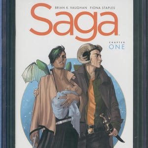 Saga #1 / CGC 9.8 / White Pages
