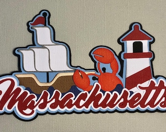 Título de álbum de recortes Massachusetts Paper Piecing Troqueles Adornos Suministros de papel para álbumes de recortes ENVÍO GRATIS para PEDIDOS superiores a 35,00