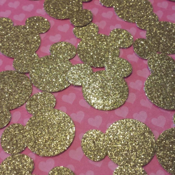 Glitter Mickey Etsy