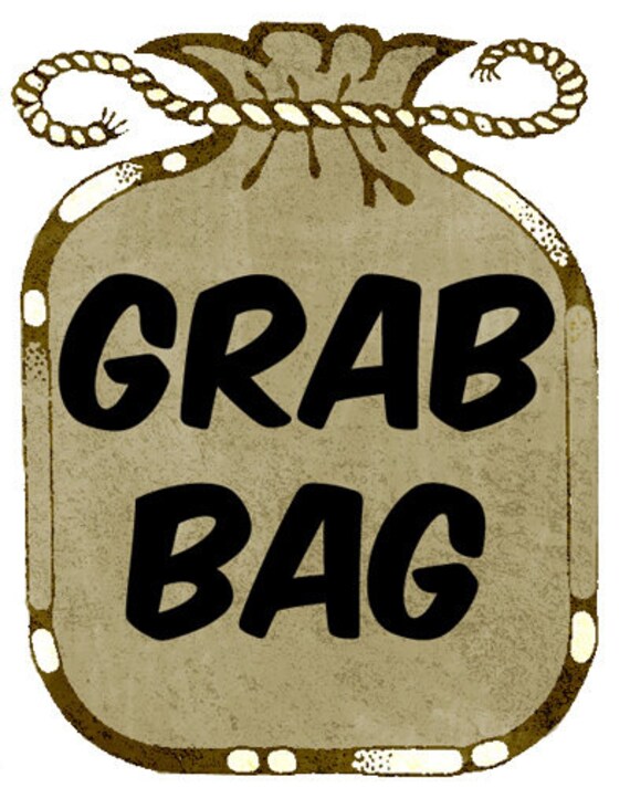 MYSTERY GRAB BAG 50 Pieces Scrapbooking Paper Tags Etsy