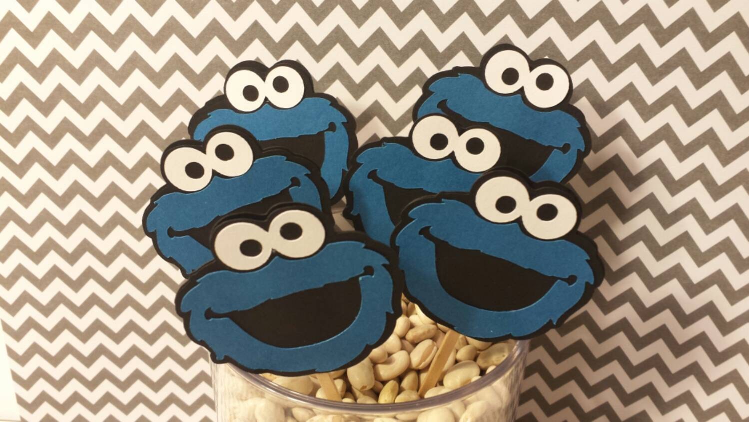 Pin by anace on monster  Cookie monster party, Cookie monster party  decorations, Cookie monster birthday