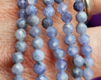 Exquisite Tanzanite Bracelet with Dazzling Faceted Beads