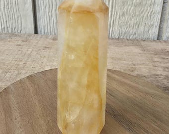 Vibrant Golden Healer Tower- Sunrise Mimosa Vibes