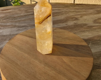 Vibrant Golden Healer Tower- Sunrise Mimosa Vibes