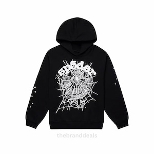 Sp5der hoodie black - Etsy 日本