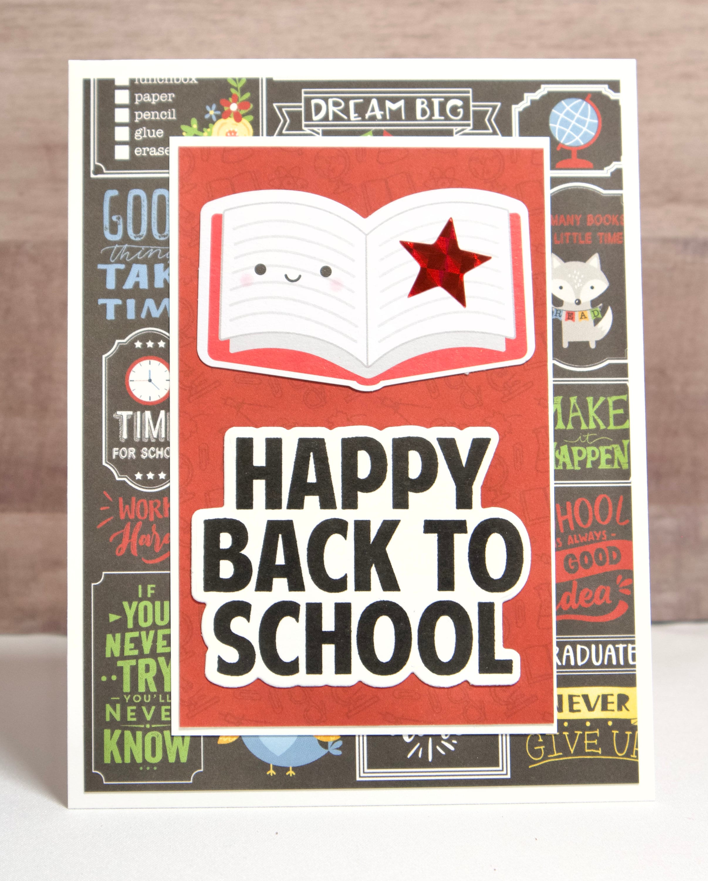 Back to School Card Happy Back to School Cards for Kids Etsy Hong Kong