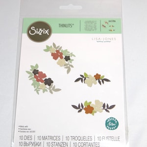 Layered Summer Flowers by Lisa Jones #665891 - New! Sizzix