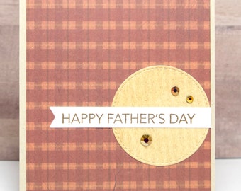 Father's Day Card- Happy Father's Day- Cards for Men- Dad Cards- Handmade Father's Day Card
