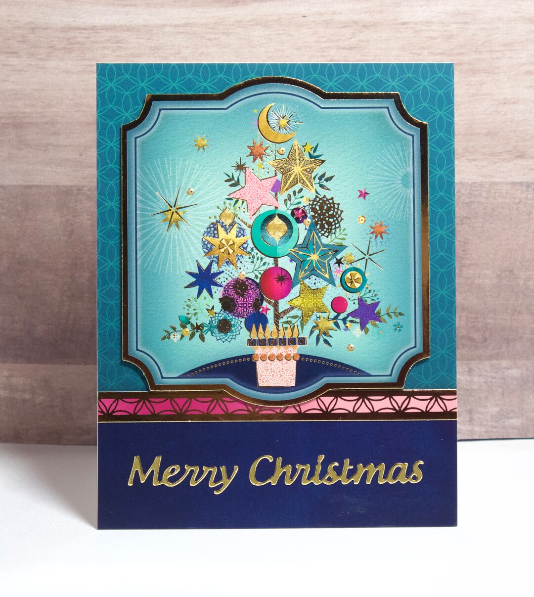 Christmas Tree Card Merry Christmas Card Card for Wife Etsy