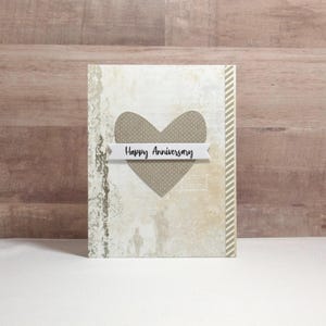 Husband Anniversary Card- Happy Anniversary Card- Anniversary Card- Handmade Anniversary Card