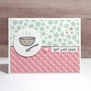 Get Well Card For Girls- Get Well Cards For Kids- Feel Better Soon Card- Get Well Card Handmade