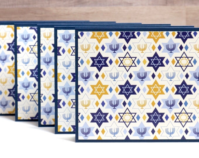 Hanukkah Card Set Hanukkah Boxed Set Set of Hanukkah Cards Etsy