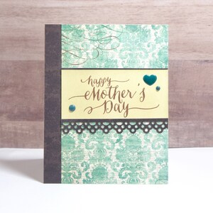 Mother&#39;s Day Card for Grandma- Happy Mother&#39;s Day- Card for Mom- Mom Card- Cards for Her- Handmade Mother&#39;s Day Card