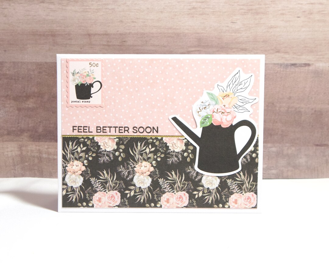 Get Well Card for Women- Feel Better Soon- Thinking of You Card ...