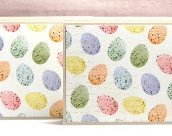 Easter Set of Cards- Easter Cards- Easter Eggs Cards- Boxed Set of Cards- Handmade Easter Cards