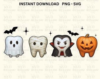Dental Halloween Png, Halloween Teeth Png, Dental Assistant, Dental Office Halloween Png, Dental Boo Halloween Png, Dental Hygienist