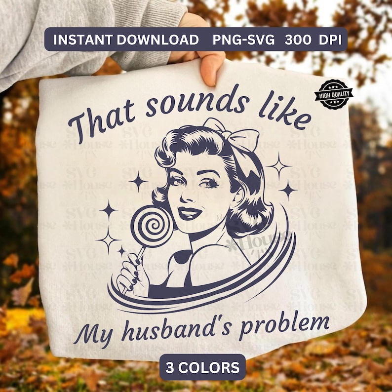 funny retro housewife png