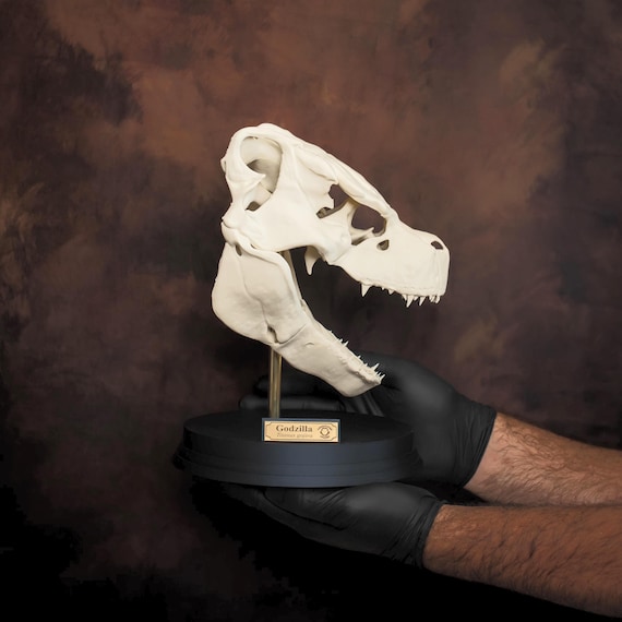 Godzilla Skull Replica 200mm | Bone Effect Kaiju Collectable