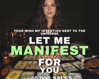 Let Me Manifest For You, Medium Reading, Psychic Reading, Personalized Ritual, Love, Luck, Career, for You, personalized, telepathic insight