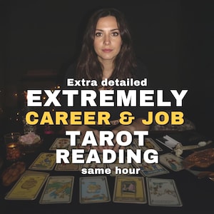 Same hour CAREER & JOB Reading, Honest Tarot Reading, Tarot Career Reading/ Career Tarot Card Reading, Medium Career Reading, Money Reading