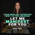 Let Me Manifest For You, Medium Reading, Psychic Reading, Personalized Ritual, Love, Luck, Career, for You, personalized, telepathic insight