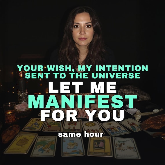 Let Me Manifest For You, Medium Reading, Psychic Reading, Personalized Ritual, Love, Luck, Career, for You, personalized, telepathic insight