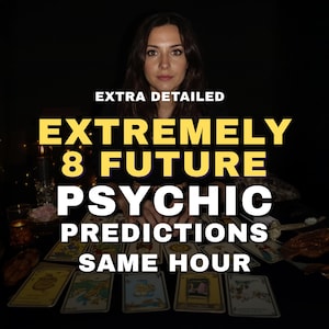 8 Future Psychic Predictions, Same HourMedium Reading, Career & Love Reading, Future Psychic Reading, Fortune Teller Reading, love reading