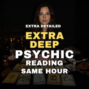 Lectura psíquica profunda en la misma hora / Percepción auténtica de un médium / Amor, carrera, futuro, destino, propósito de vida. Lectura detallada y precisa.