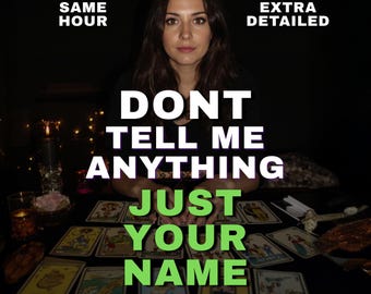 Blind Psychic Reading, No Questions Asked, Accurate Same Hour Reading, Deep Intuitive Insights, Spirit Guide Messages