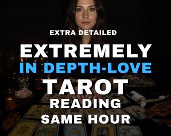 Same Hour In-Depth Love Tarot Reading | Psychic Love Insights, Twin Flame & Soulmate Clarity | Relationship Tarot Guidance, Soulmate Reading